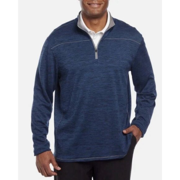 NEW Pebble Beach Men's S Dry-Luxe Performance 1/4 Zip Pullover Sweatshrit - Picture 1 of 9